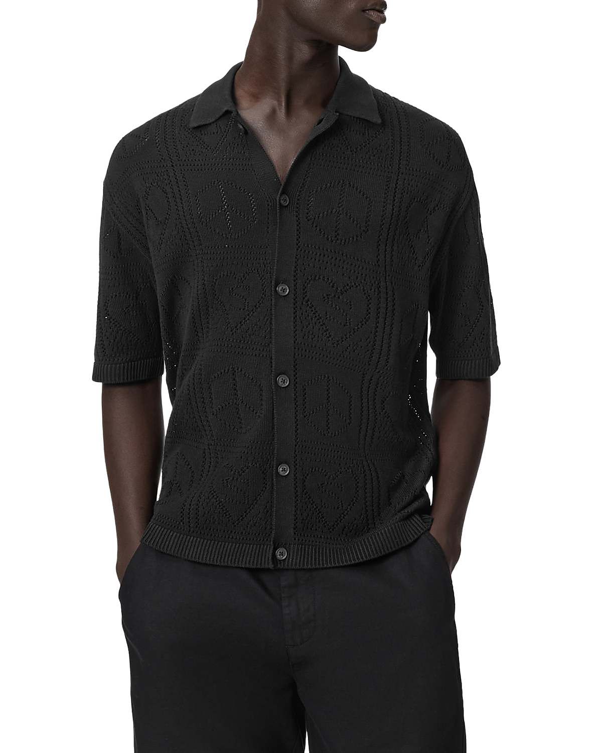 Allsaints Heart Peace Cardigan Shirt