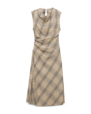 Burke Draped Midi Dress