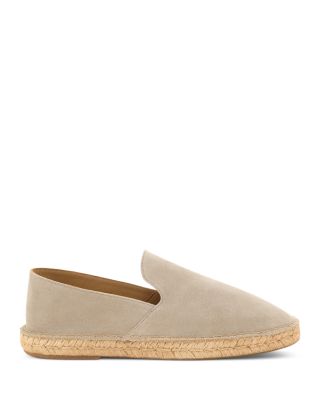 Men's Suede Leather Espadrille Flats