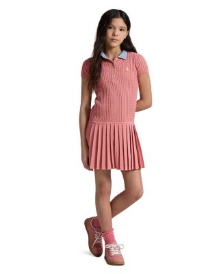 Girls' Mini Cable Sweater Dress - Big Kid