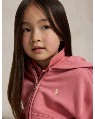 Girls' Terry Full Zip Hoodie - Little Kid