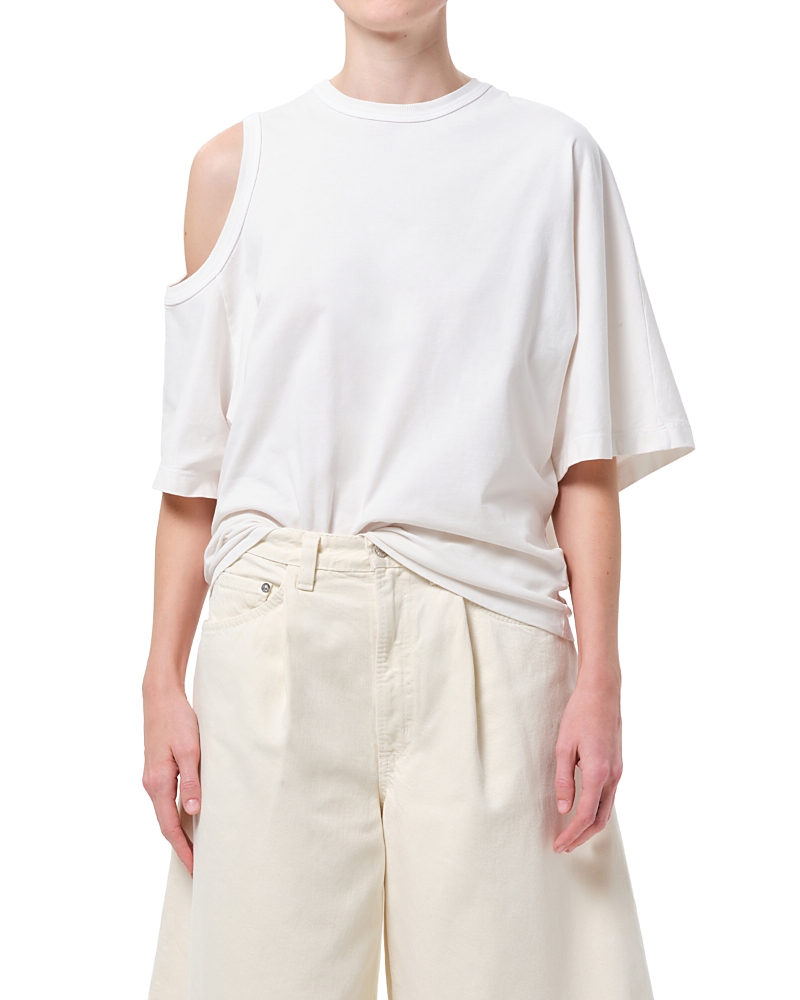 Agolde Shoulder Cut Out T Shirt