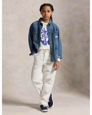 Boys' Denim Utility Jacket - Big Kid