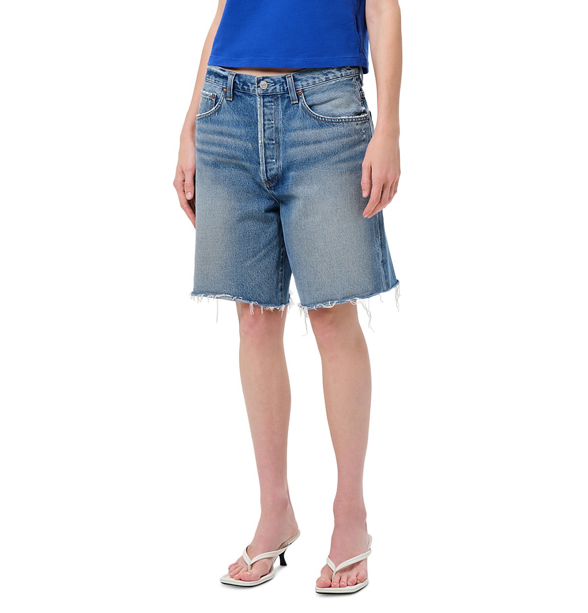 Agolde Indra Hip Slung Baggy Shorts