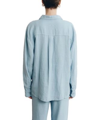  Cecile Oversized Linen Shirt