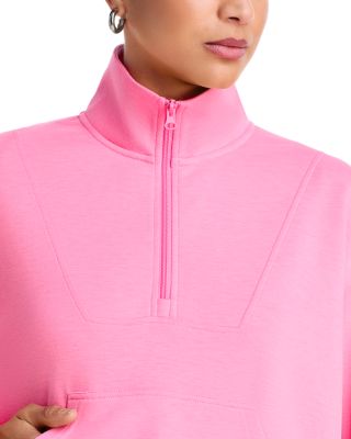 Cloud Fleece Quarter Zip Sweatshirt & Wide Leg Pants