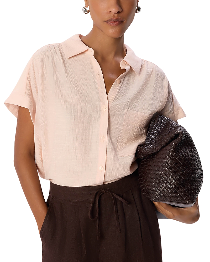 Whistles Nicola Textured Shirt · 10 UK/6 US