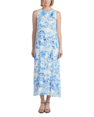 Georgette Column Dress