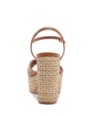 Women's Keefa Raffia Espadrille Platform Sandals