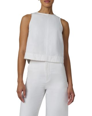 The Denim Shell Top & The Clean Denim Pants