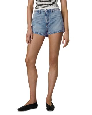 The A Line High Rise Jean Shorts in Vernal