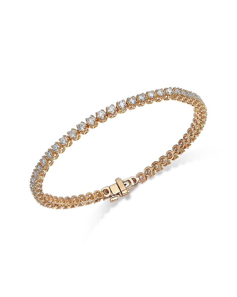 Bloomingdale's Fine Collection Diamond Tennis Bracelet in 14K Gold, 2.25 tcw