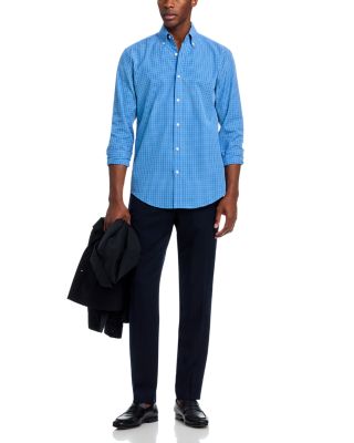 Seersucker Plaid Button Down Shirt - Exclusive