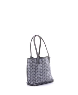  Mini Anjou Reversible Tote Coated Canvas