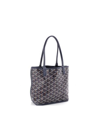  Mini Anjou Reversible Tote Coated Canvas