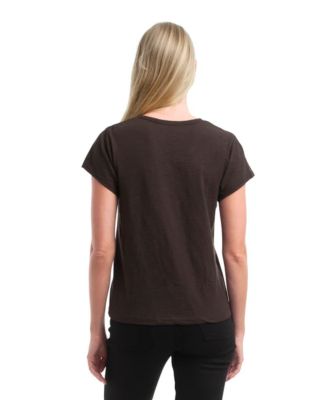  Short Sleeve Baby Fit Shrunken Crew Tee