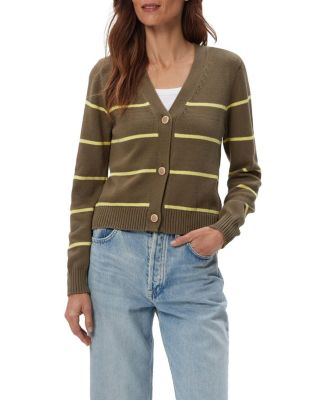 Tracey Buttondown Crop Cardigan Sweater
