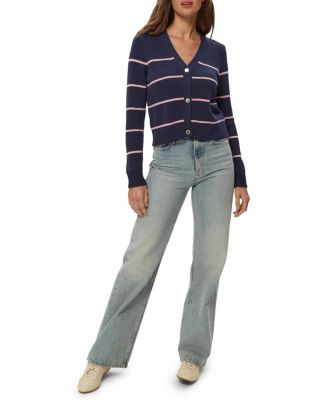 Tracey Buttondown Crop Cardigan Sweater