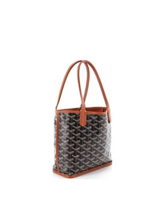  Mini Anjou Reversible Tote Coated Canvas