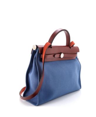 31 Herbag Zip Leather and Toile