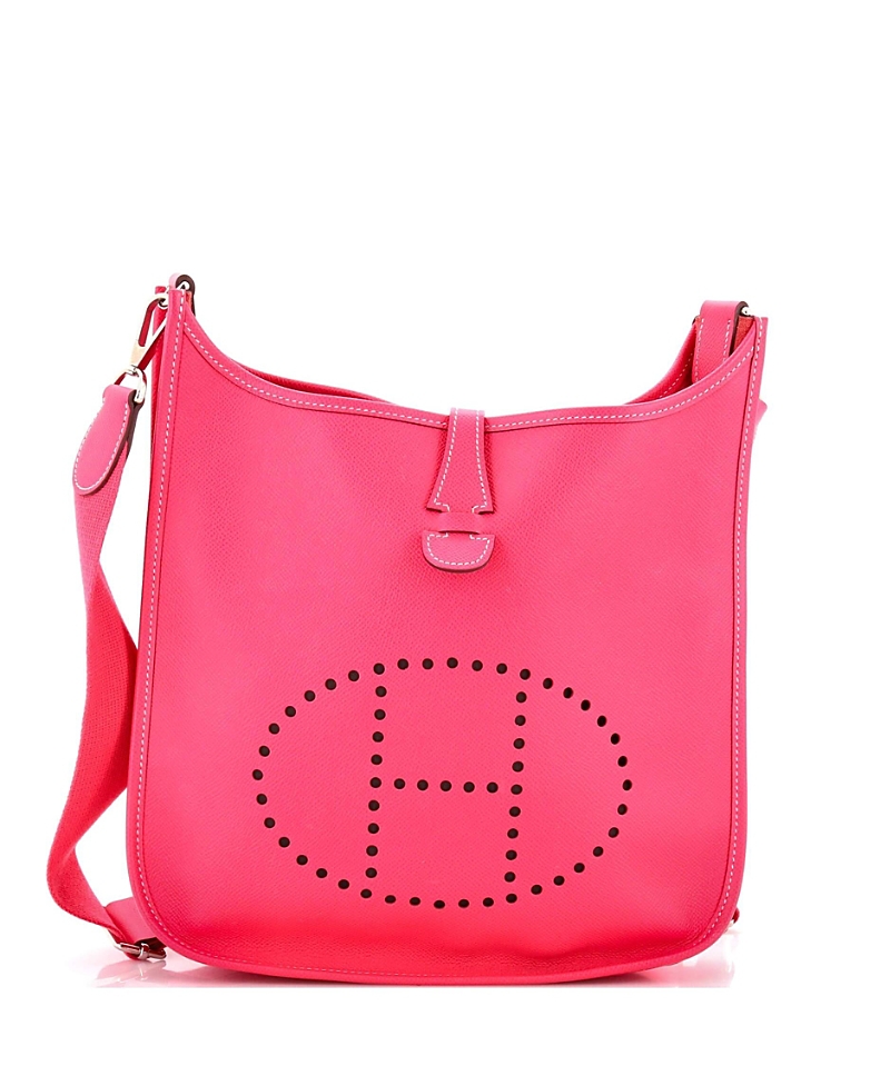 Pre-owned Pre-owned Hermes Hermes Pm Evelyne Bag Gen Iii Epsom In Pink