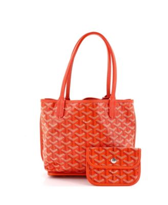  Mini Anjou Reversible Tote Coated Canvas