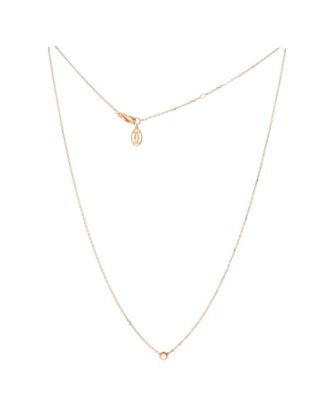  XS Cartier D'Amour Pendant Necklace 18K Rose Gold with Diamond, 16"