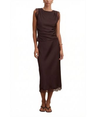  Women's Enola Lace Midi Skirt