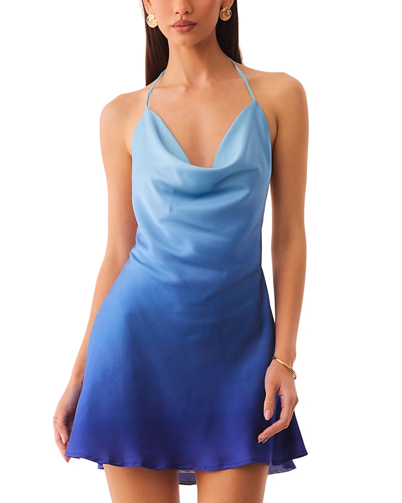 Sndys Katrina Cowl Mini Dress