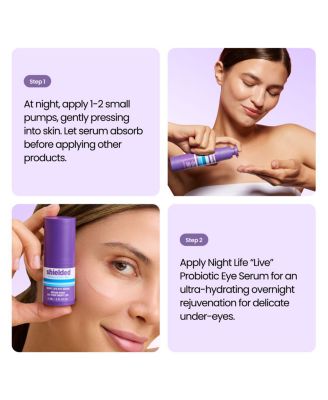 Night Life Live Probiotic + HA Serum 1.7 oz.