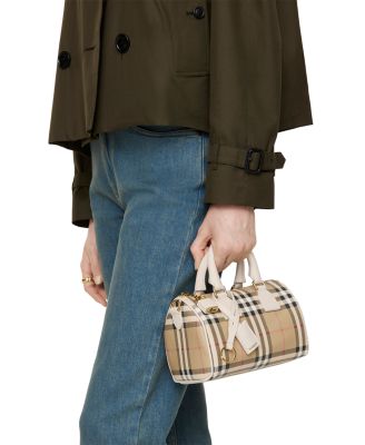 Mini Check Bowling Bag