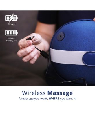 Kumo Mini Wireless Massage Pillow with Heat