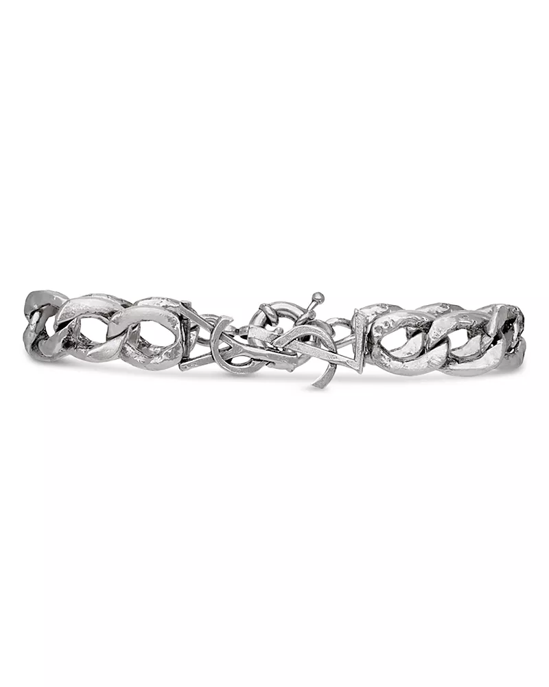 Saint Laurent Cassandre Chain Bracelet