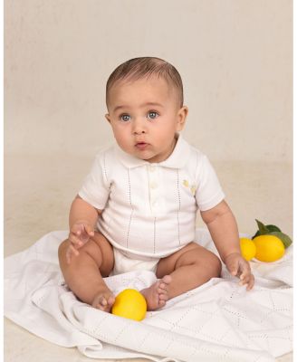 Boys' Lemon Knit Romper - Baby