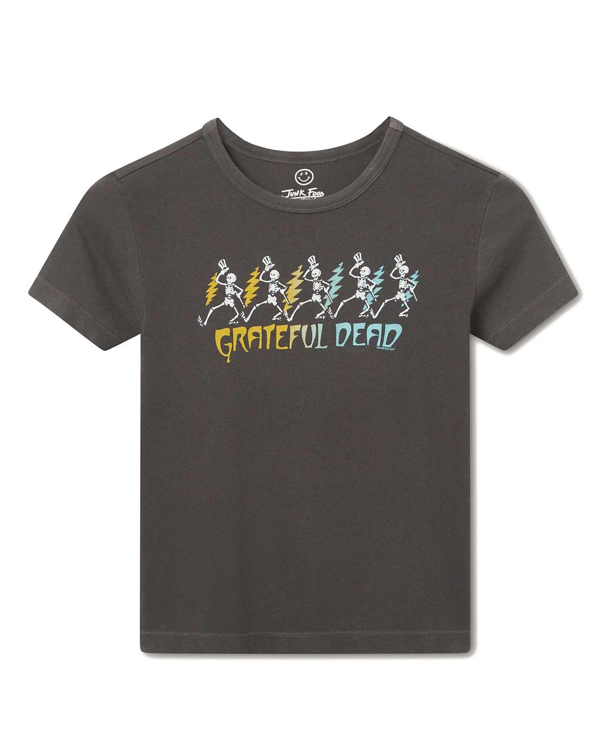 Junk Food Clothing Unisex Grateful Dead Skeleton Tee - Little Kid, Big Kid
