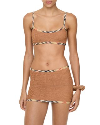 Hunza G x Burberry Devyn Swim Skirt Cover-Up