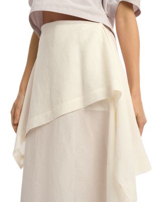 All Squares Asymmetrical Skirt