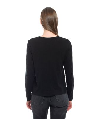 Long Sleeve Baby Fit Shrunken Crew Tee