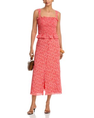 Agnes Crepe Midi Skirt