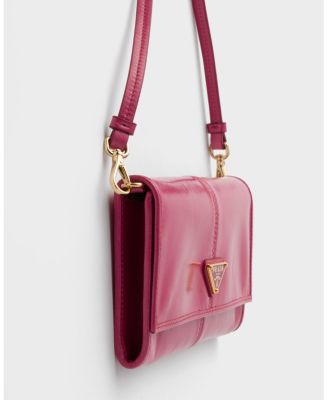  Leather Wallet With Shoulder Strap