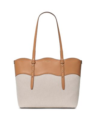 Do It All Wavy Canvas Tote Bag 