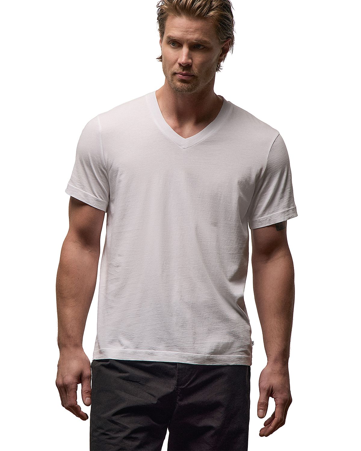 James Perse Short Sleeve V-Neck