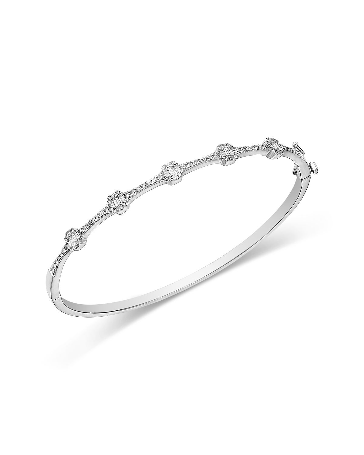 Bloomingdale's Fine Collection Diamond Bangle Bracelet