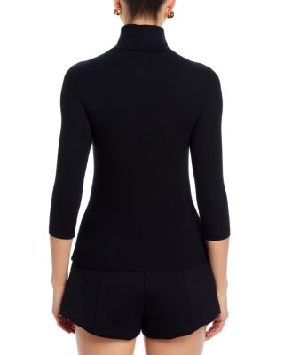 Aja 3/4 Sleeve Turtleneck Tee