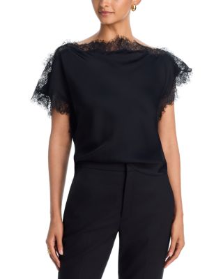 A. l.c. Luna Lace Trim Top