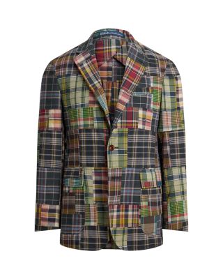 Tailored Fit Patchwork Jacket