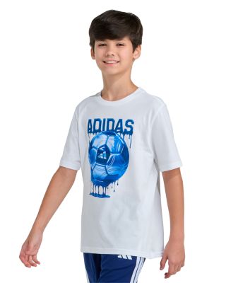 Boys' Short Sleeved Soccer Drip Tee - Little Kid