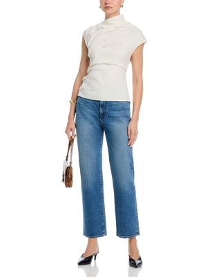 Petite Stevie High Rise Jeans in Keystone