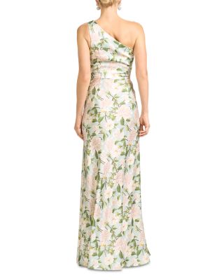 Delphine One Shoulder Gown