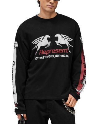 Mesh Pegasus Long Sleeve T Shirt